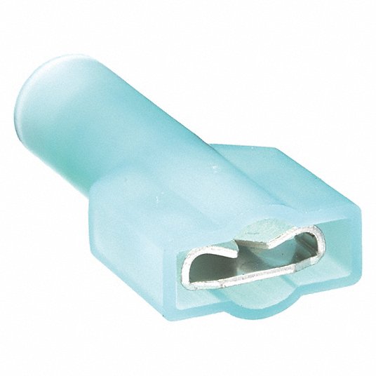 16-14 AWG Fully Insulated Female Disconnect .250'' X .032'' 100 Pack