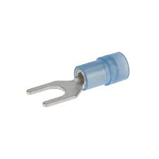 16-14 AWG Block Spade #10 Stud 100 Pack