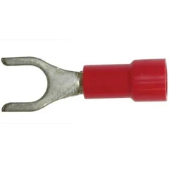 Spade Connector 22-18 AWG #6 Stud 100 Pack