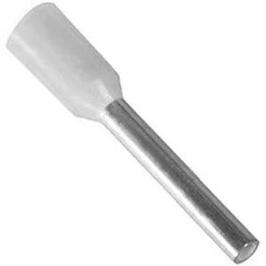 20 AWG White Wire Ferrule 100 Pack