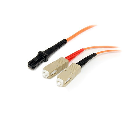 ICN Fiber Optic Patch Cable SC-MTRJ, Duplex