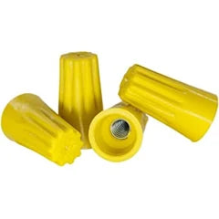 Wire Nut, Yellow 100 Pack