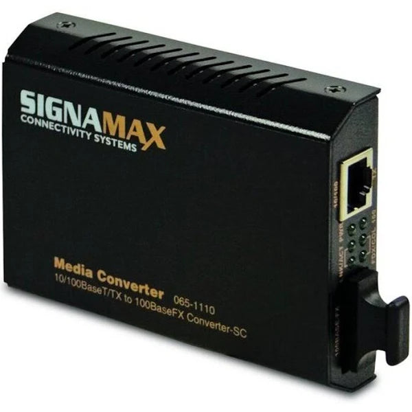 Signamax Switching Fiber Optic Media Converter 065-1110